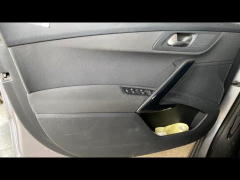 Removal/dismantling of driver's side front door panels on 508 SW