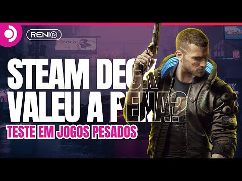 STEAM DECK! VALEU A PENA? TESTE EM JOGOS PESADOS #steamdeck #frametest #fps