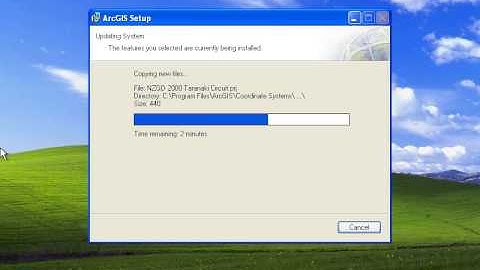 installation de ArcGIS 9.3
