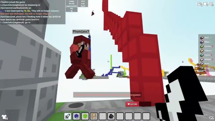 Bloxd.io! Bedwars with realistic texture pack 