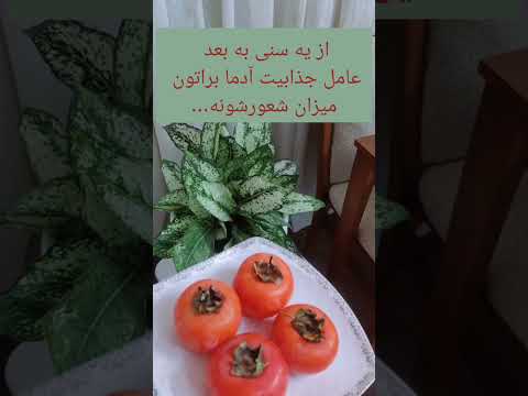 از یه سنی به بعد تنها عامل جذابیت آدما براتون میزان شعورشونه