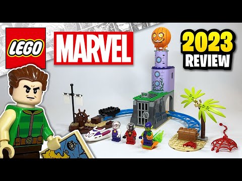 LEGO Marvel Team Spidey at Green Goblin's Lighthouse (10790) - 2023 Set Review