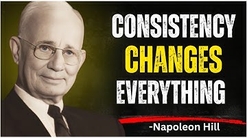 Force Yourself to Be Consistent, Everything Falls Into Place_napoleon hill#motivation