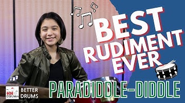 Best Rudiment Ever - Paradiddle-Diddle - Better Drums - Drum Lesson #138