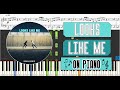 Dean Lewis - Looks Like Me - Piano Tutorial w/ Sheets