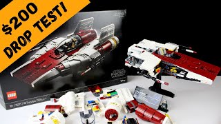 LEGO UCS A-Wing Review and DROP TEST!!