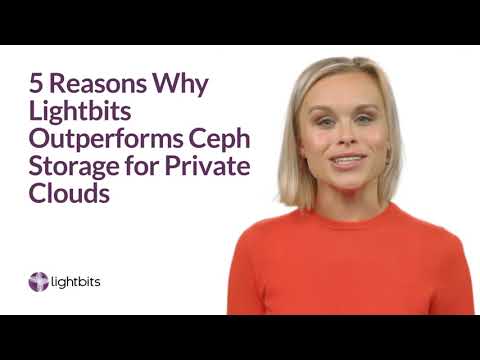 5 Reasons Why Lightbits Outperforms Ceph Storage for Private Clouds