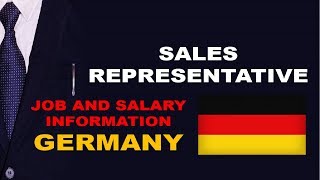 Sales Representative Salary in Germany - Jobs and Wages in Germany