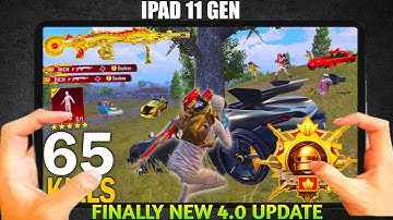iPad 11th generation pubg test 🔥 sensitivity + control code ❤️