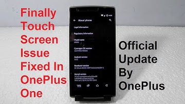 Finally Touch Screen Issue Fixed By OnePlus In Official Update (YNG1TAS2I3)