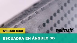 Wolfcraft: escuadra 3D - Ferretería y Bricolaje - CdeComunicacion.es