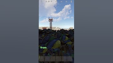 YOU can parachute onto Launch Site in rust...