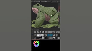 Creature Texture Painting Substance Painter #3d #texture #substancepainter