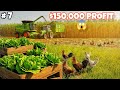 How Much Profit Did I Make from Sugarcane, Lettuce  💰🔥 | Farming Simulator 25