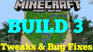 Minecraft Pocket Edition 0.14.0 BETA - Build 3 Bug Fixes & Tweaks Review!