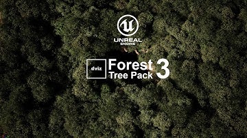 The MOST REALISTIC dviz TREE PACK ever !! UNREAL ENGINE 4 and UNREAL ENGINE 5 !!
