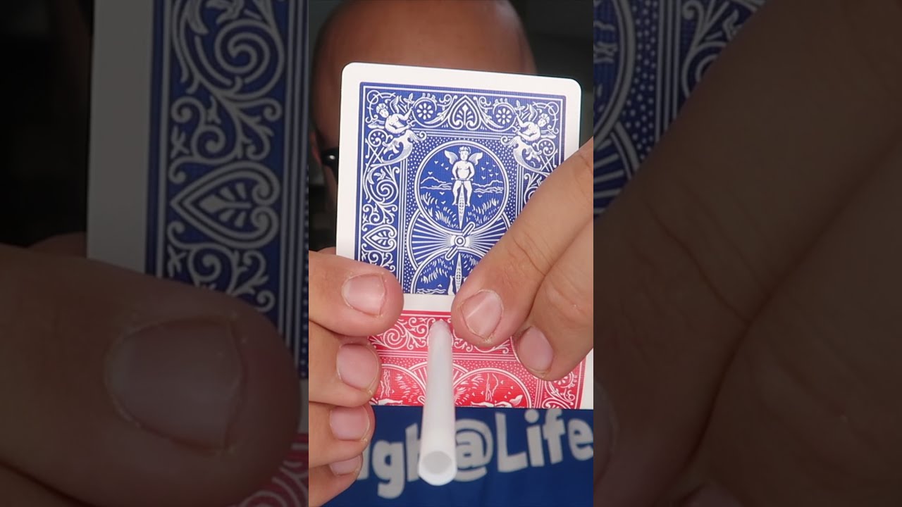 MAGIC HOLE CARD TRICK! 😮 - 