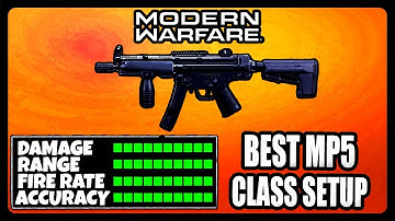 NEW OVERPOWERED MP5 CLASS SETUP IN MODERN WARFARE! BEST MP5 CLASS SETUP!
