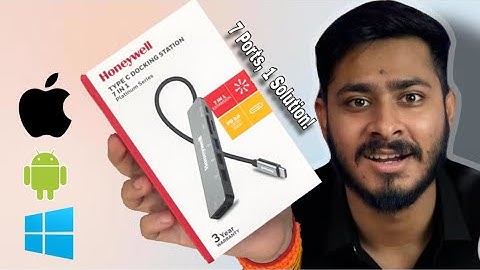 Honeywell 7-in-1 Docking Station Unboxing 🔌 | Best USB-C Hub for MacBook, Windows & iPad?