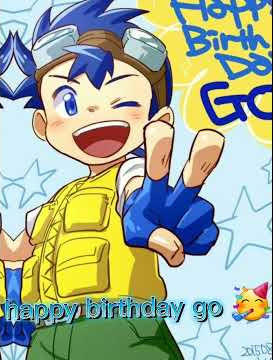 happy birthday go seiba 🥳🥳