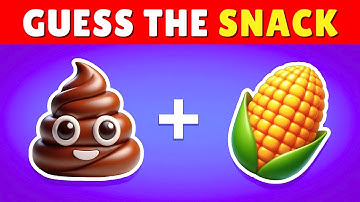 Guess the SNACK by Emoji