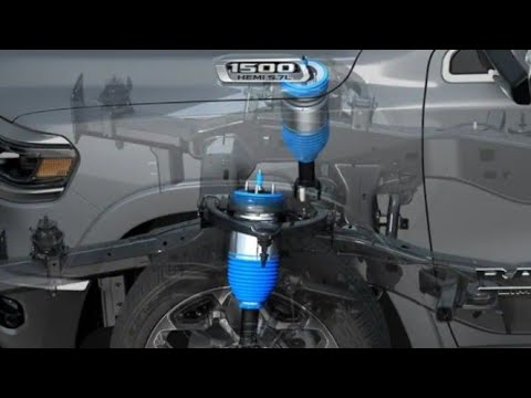 2022 Ram Air ride suspension travel experiment - YouTube