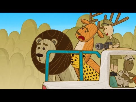 'Машинки', новый мультсериал - На Сафари (серия 24) Развивающий мультфильм 13+