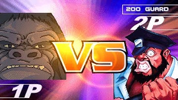 Harambe vs. Capcom - 2 Battles With Harambe and Ken!