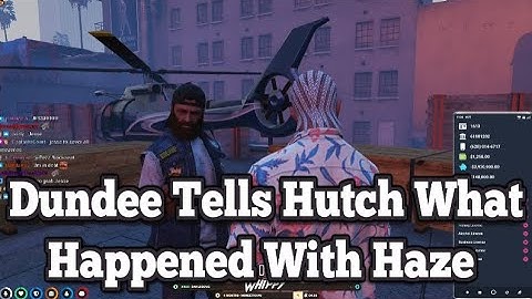 Dundee Tells Hutch What Happened With Haze | No-Pixel 3.1