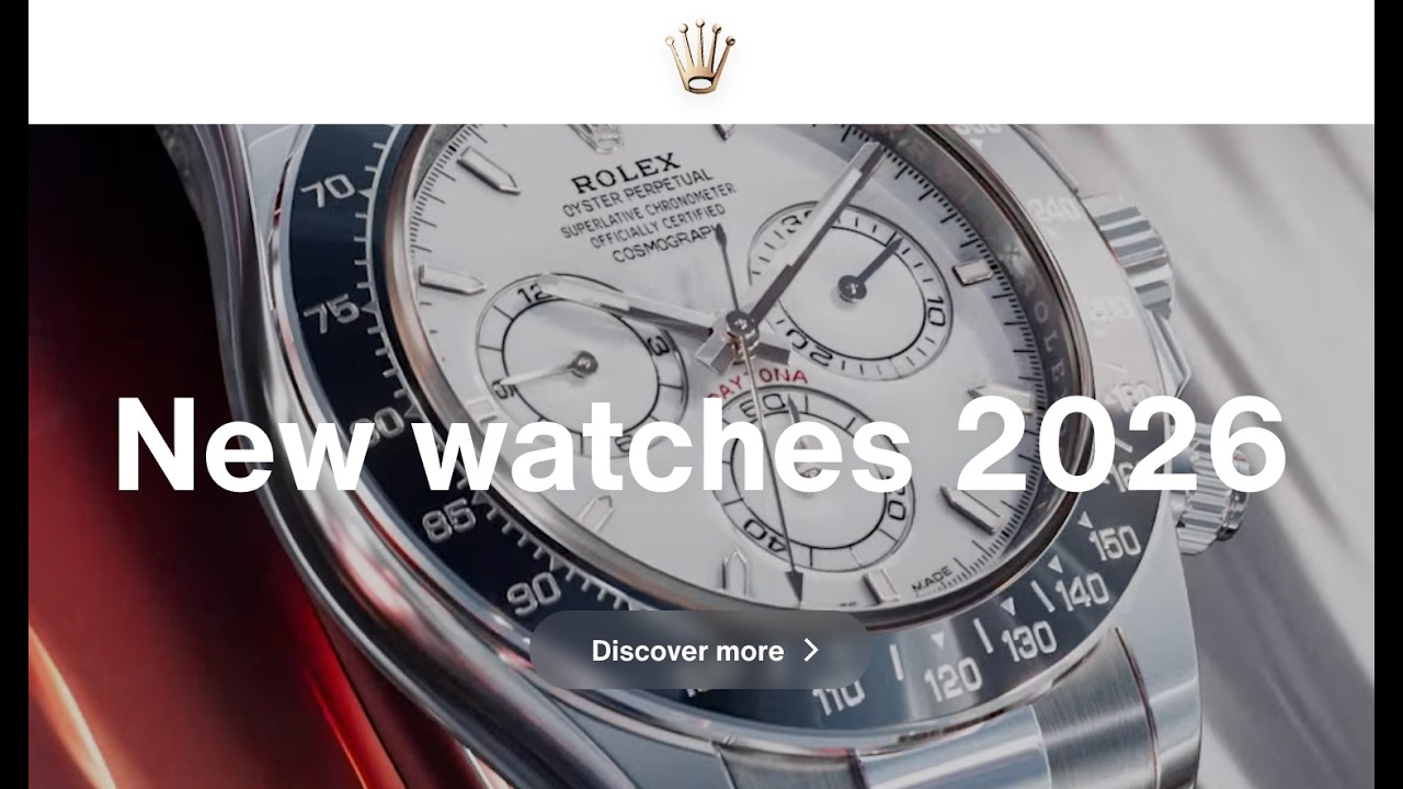 Watches and Wonders 2026: ALL new Rolex models revealed now! - YouTube