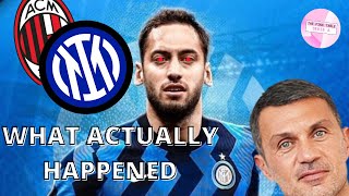 Calhanoglu Betrays AC Milan for Inter - Negotiation Footage