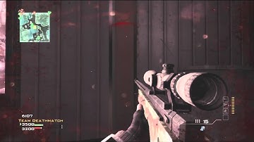 Mw3 No-Scope Wallbang Double Kill