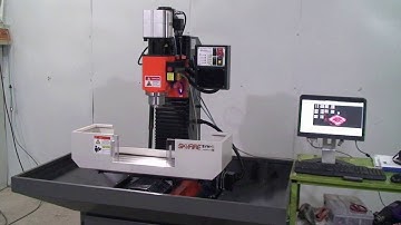 Skyfire SVM 1S with LINUX CNC&MESA Demo