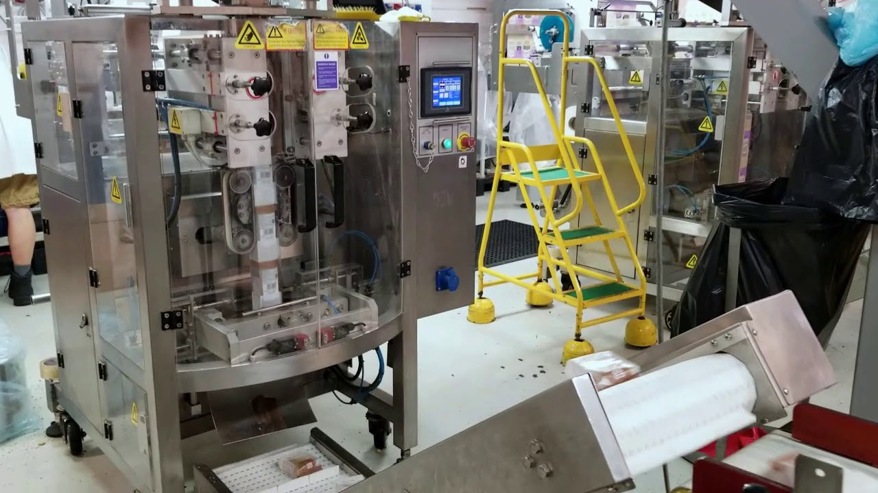 Cashew Nuts Quad sealed Bag Packing Line