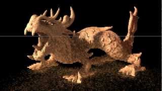 Bryce 20 minute scene lighting project - the Xyzrgb Stanford Dragon - a tutorial by David Brinnen