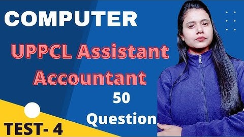 UPPCL Assistant Accountant| TEST-4#uppclassistantaccountant