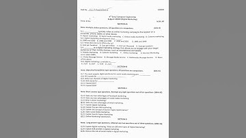 hsbte polytechnic comp engineering diploma 4thsem ,Moocs question paper