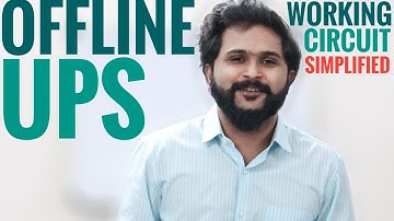 Off - Line UPS | Introduction, Construction of Block Diagram, Working | Simplified KTU PEI |