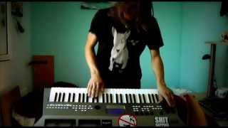 Children of Bodom - Blooddrunk (Keyboard cover Intro + Solos)
