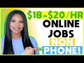 💸 *Apply ASAP!!* $18 Hourly NON-PHONE Work-From-Home Jobs! NO Experience Required!