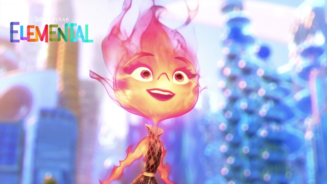 Elemental | In Theaters June 16 - She’s Ember. He’s Wade. See Disney and Pixar's new movie “Elemental" in theaters June 2023!