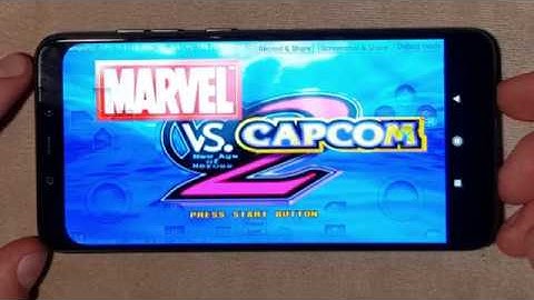 PocoF1- Marvel vs Capcom 2***60Fps*** (PS2) Damonps2 (Android Pocophone)