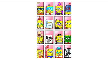 Spongebob war - Invincible War x Spongebob - All variants - Scenepack In 4K