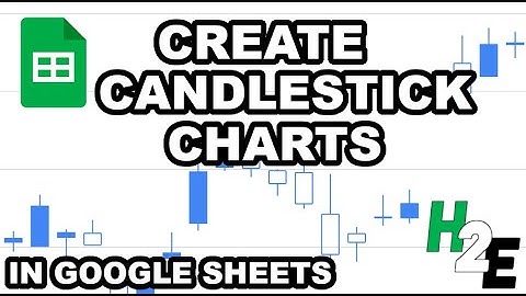 How to Create Candlestick Charts in Google Sheets