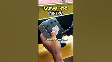 FAQ: How to mount your GEEKOM A9 Max behind your monitor? Tutorial here!🤗#minipc #geekom #linkinbio