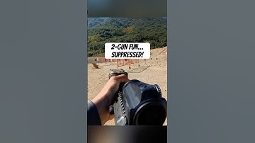 Having some 2-Gun fun with a suppressed Cobalt Kinetics and Atlas Apollo!