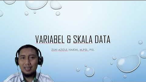 VARIABEL DAN DATA