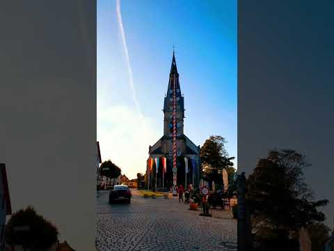 Beautiful Germany - Ochsenkopf mountain and Kulmbach in Bavaria