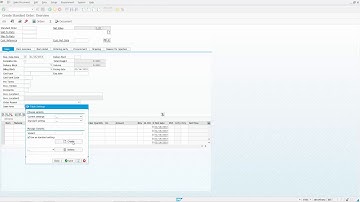 SAP User Basics: How to Set Local Table Layouts - Video 6