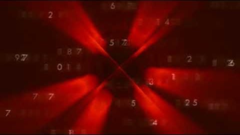 Digital Numbers on Red Background Free Motion Graphics & Backgrounds Download Clips Science